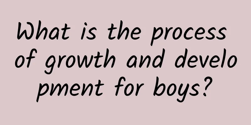What is the process of growth and development for boys?