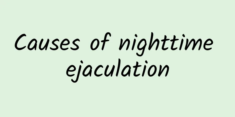 Causes of nighttime ejaculation