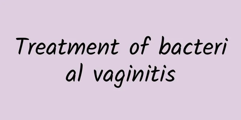 Treatment of bacterial vaginitis