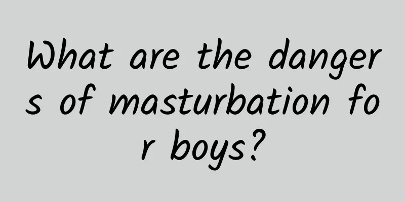 What are the dangers of masturbation for boys?