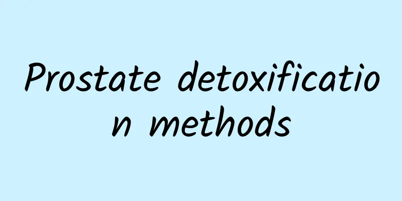 Prostate detoxification methods