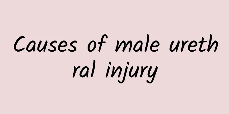Causes of male urethral injury