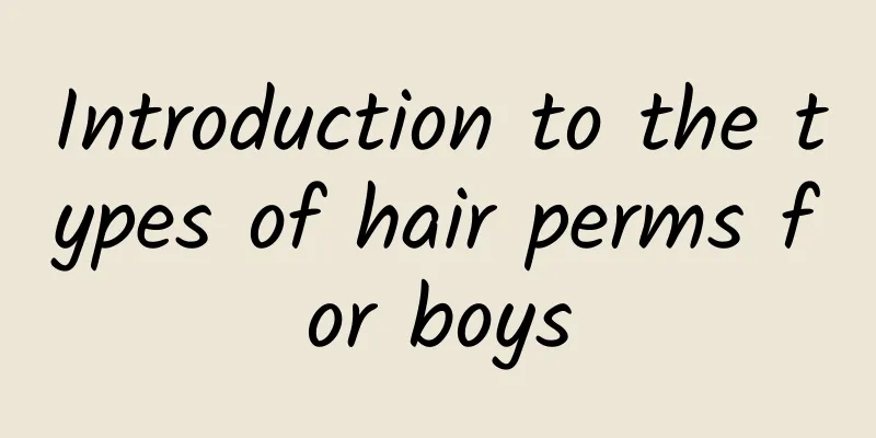 Introduction to the types of hair perms for boys