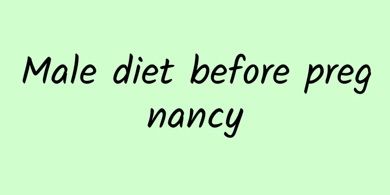 Male diet before pregnancy