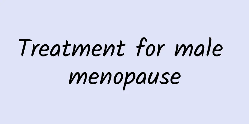 Treatment for male menopause