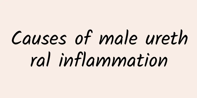 Causes of male urethral inflammation