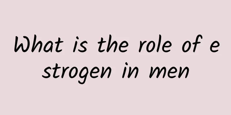 What is the role of estrogen in men