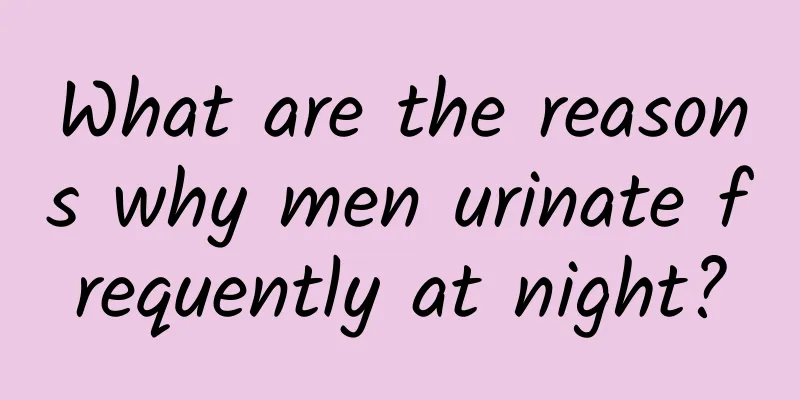 What are the reasons why men urinate frequently at night?