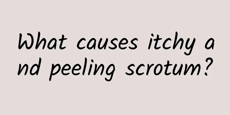 What causes itchy and peeling scrotum?
