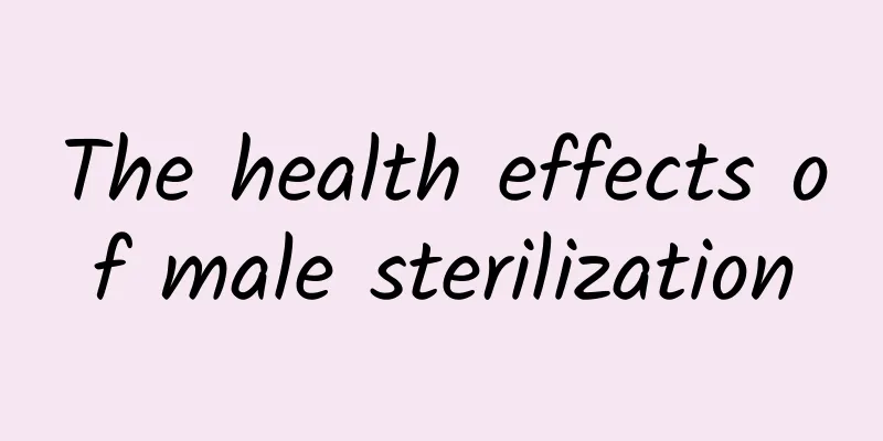 The health effects of male sterilization