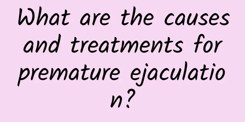 What are the causes and treatments for premature ejaculation?