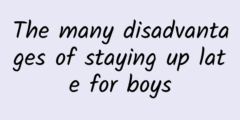 The many disadvantages of staying up late for boys