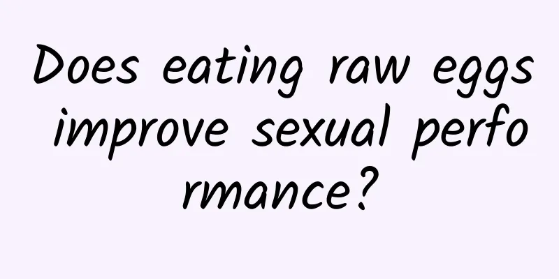 Does eating raw eggs improve sexual performance?