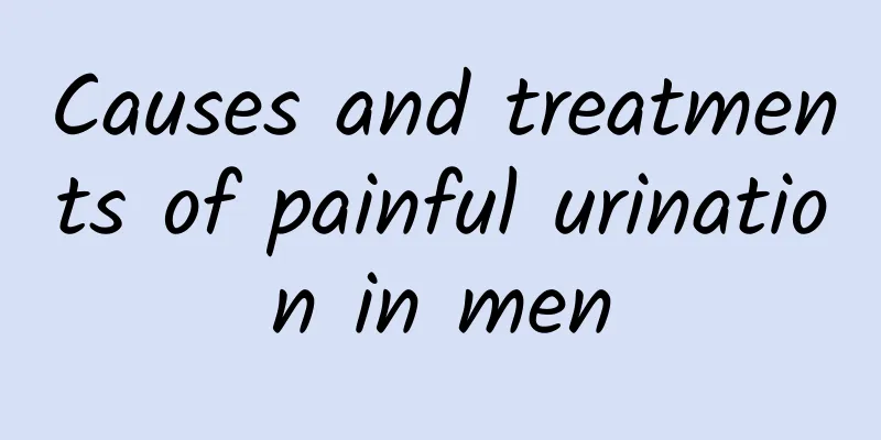 Causes and treatments of painful urination in men