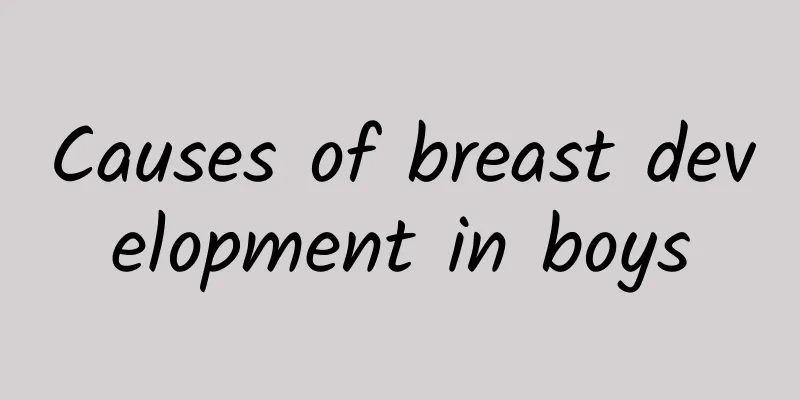 Causes of breast development in boys