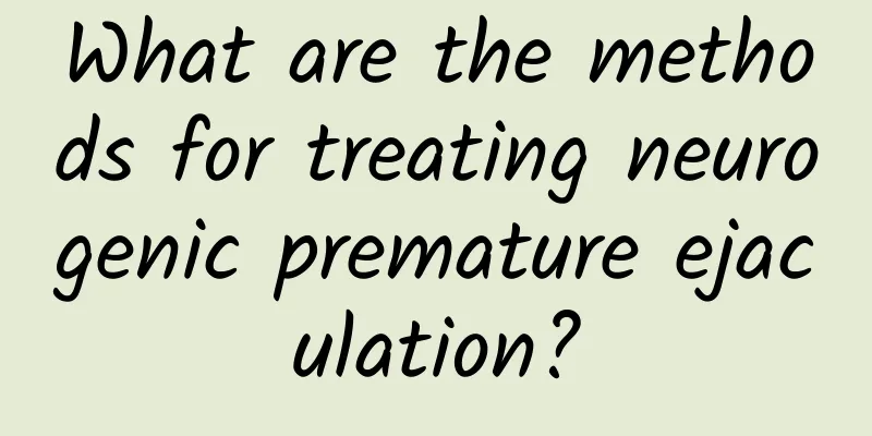 What are the methods for treating neurogenic premature ejaculation?