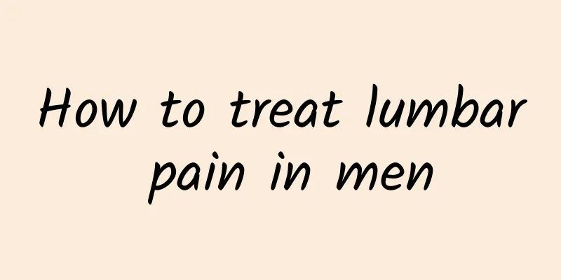 How to treat lumbar pain in men