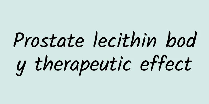 Prostate lecithin body therapeutic effect