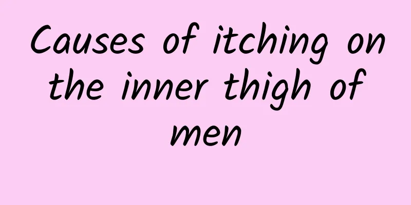 Causes of itching on the inner thigh of men
