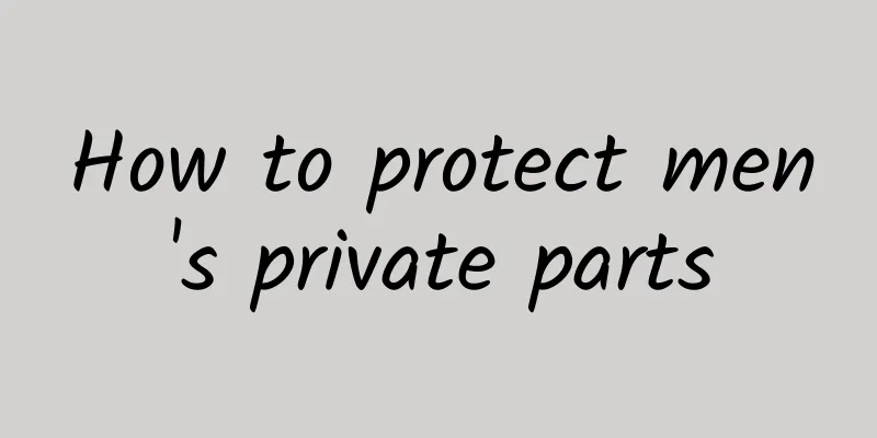 How to protect men's private parts