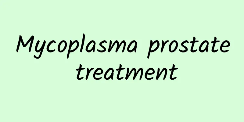 Mycoplasma prostate treatment