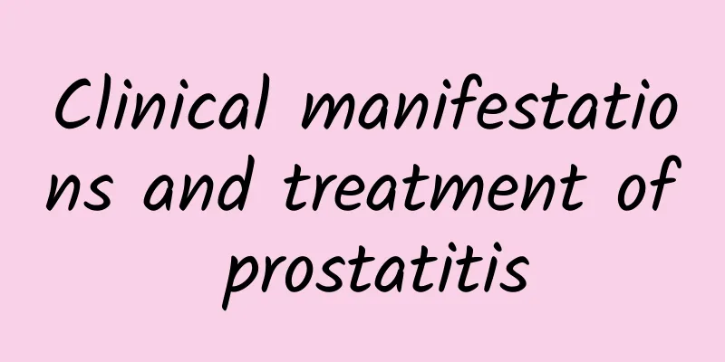 Clinical manifestations and treatment of prostatitis