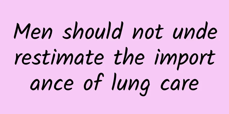 Men should not underestimate the importance of lung care