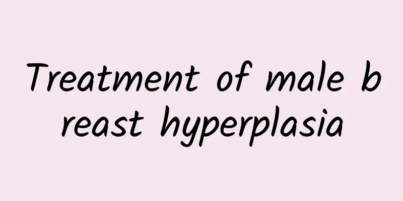 Treatment of male breast hyperplasia