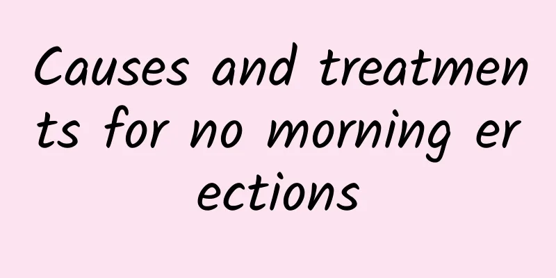 Causes and treatments for no morning erections