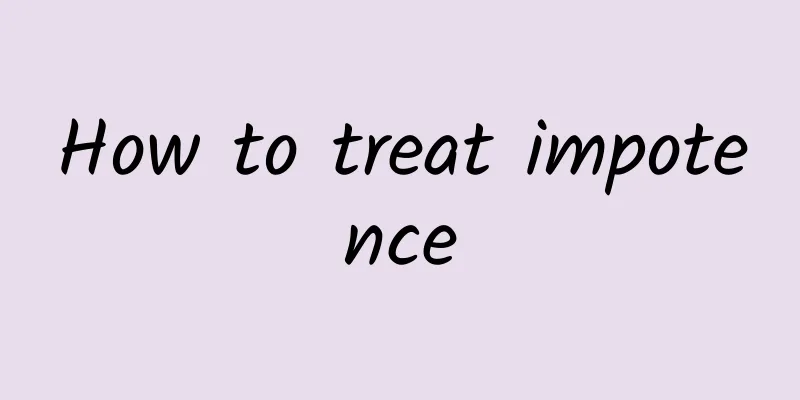 How to treat impotence