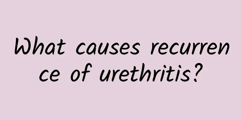 What causes recurrence of urethritis?