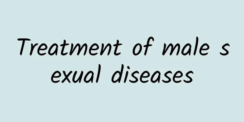 Treatment of male sexual diseases