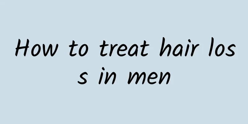 How to treat hair loss in men