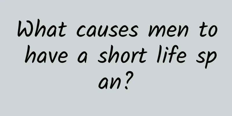 What causes men to have a short life span?