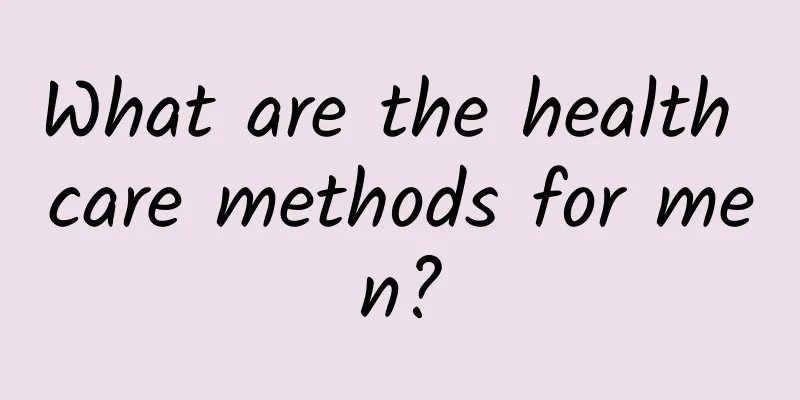 What are the health care methods for men?