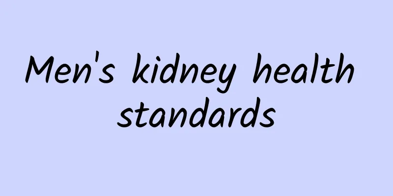 Men's kidney health standards