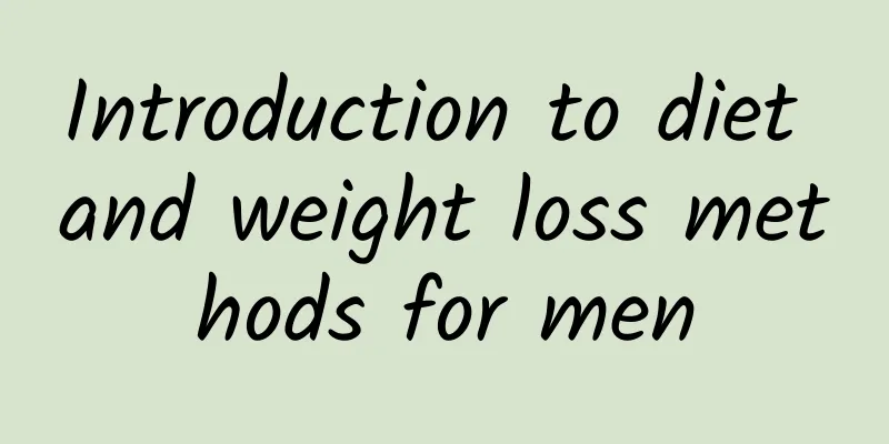 Introduction to diet and weight loss methods for men
