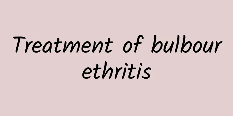 Treatment of bulbourethritis