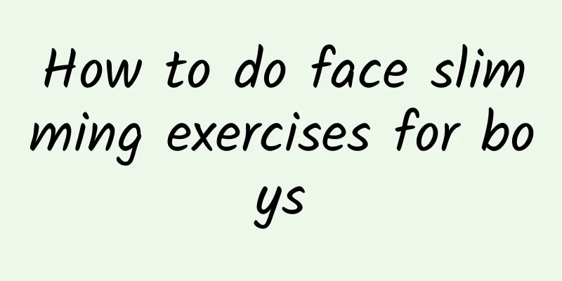 How to do face slimming exercises for boys