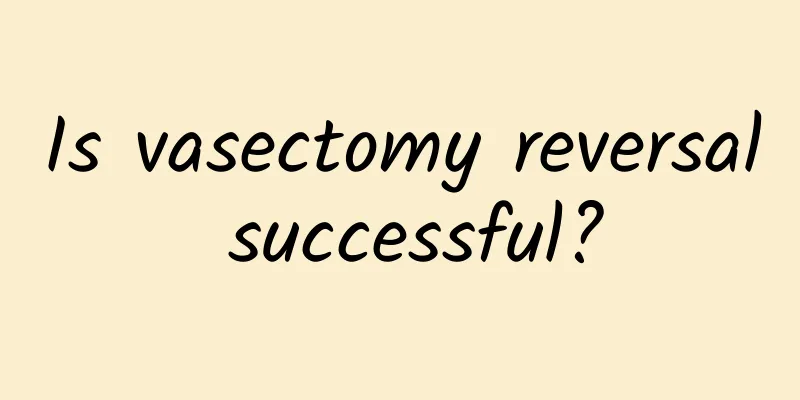 Is vasectomy reversal successful?
