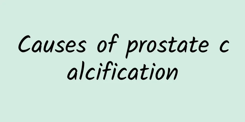 Causes of prostate calcification