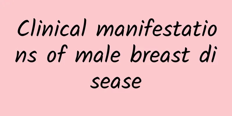 Clinical manifestations of male breast disease