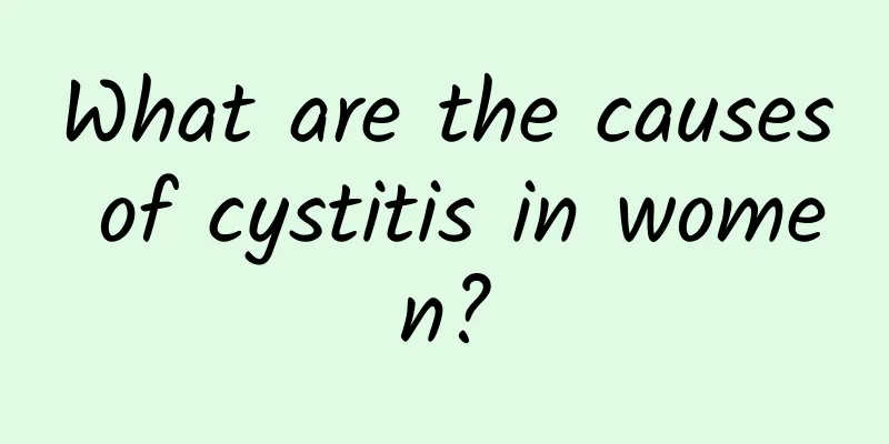 What are the causes of cystitis in women?