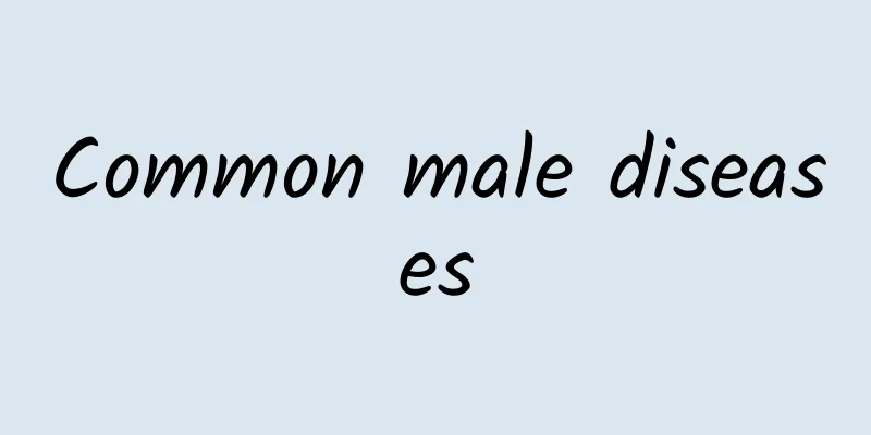 Common male diseases