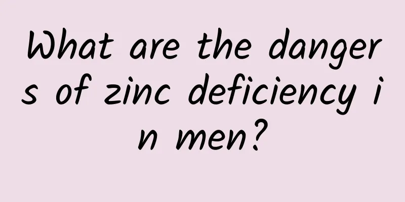 What are the dangers of zinc deficiency in men?