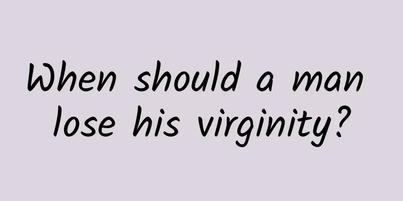 When should a man lose his virginity?