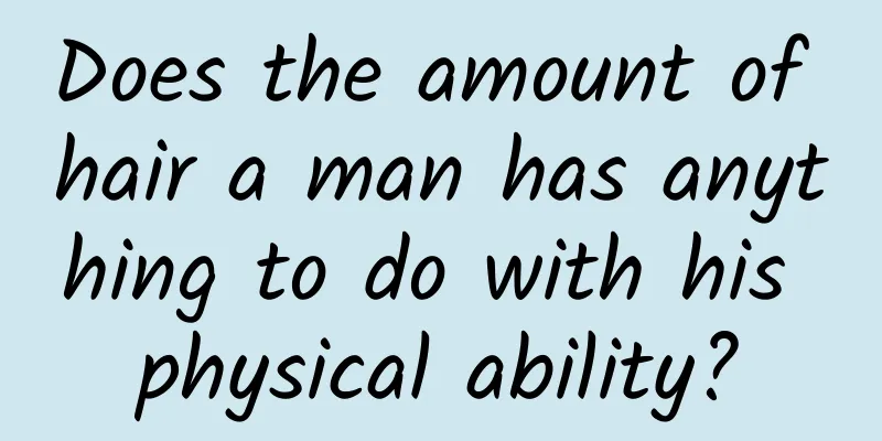 Does the amount of hair a man has anything to do with his physical ability?