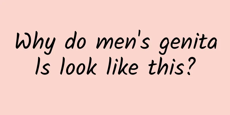 Why do men's genitals look like this?