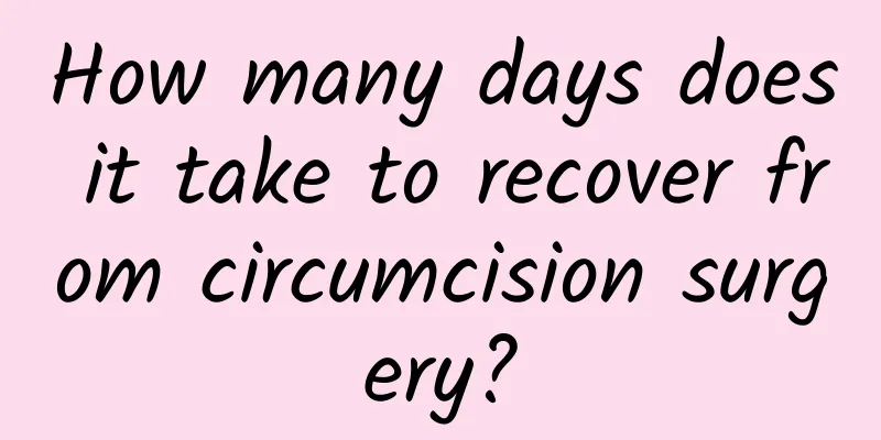 How many days does it take to recover from circumcision surgery?