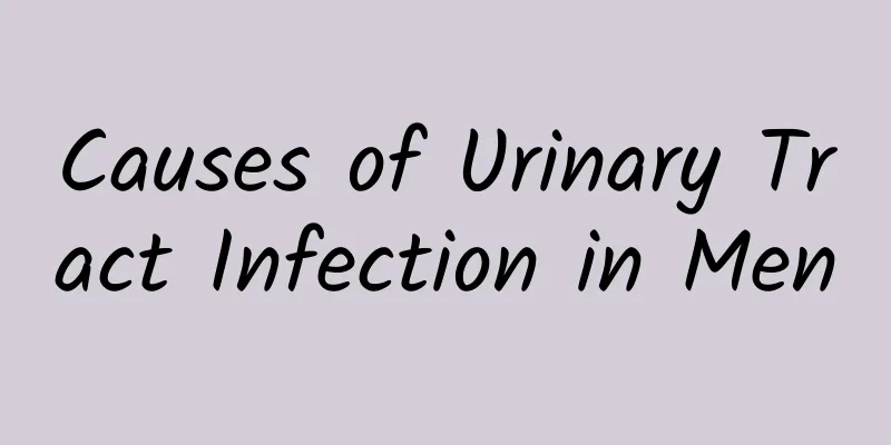 Causes of Urinary Tract Infection in Men